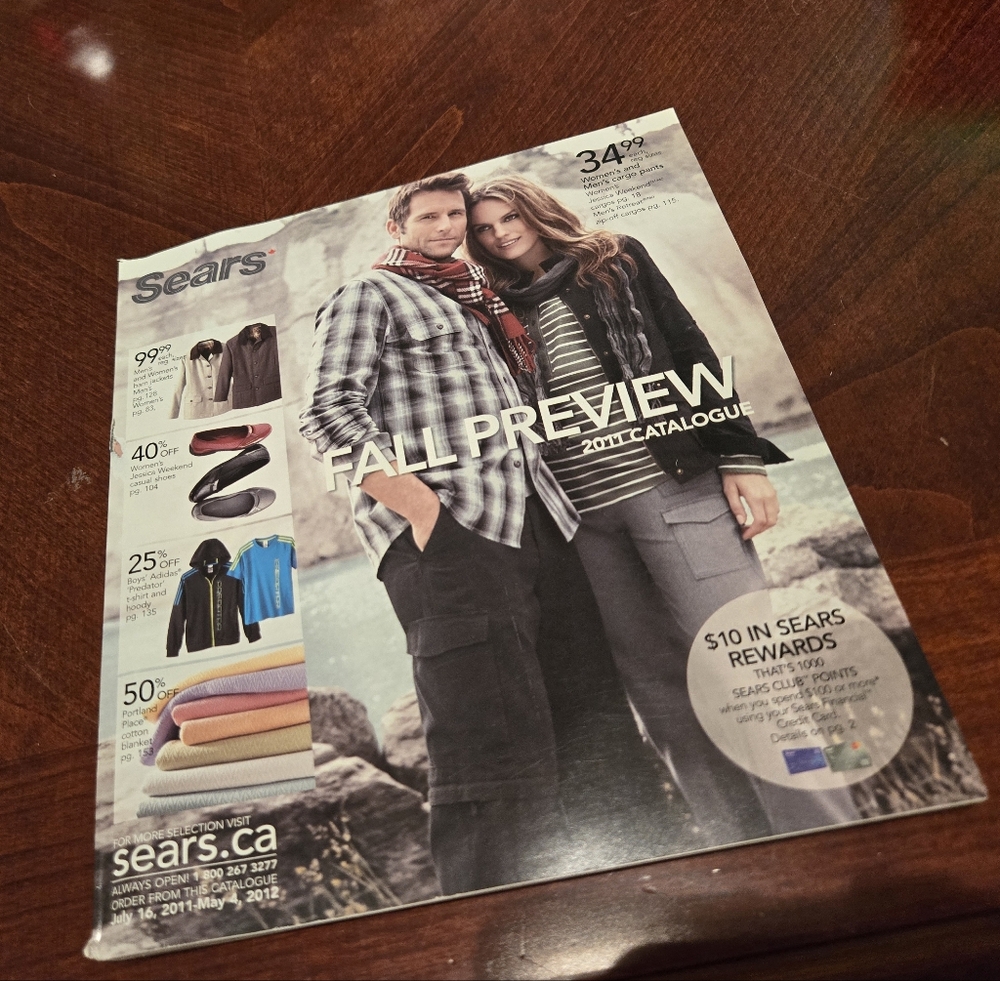 Sears 2011 - 2012  Fall Preview Catalogue